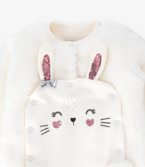 Enterito recién nacida con conejo 0 meses / Crudo