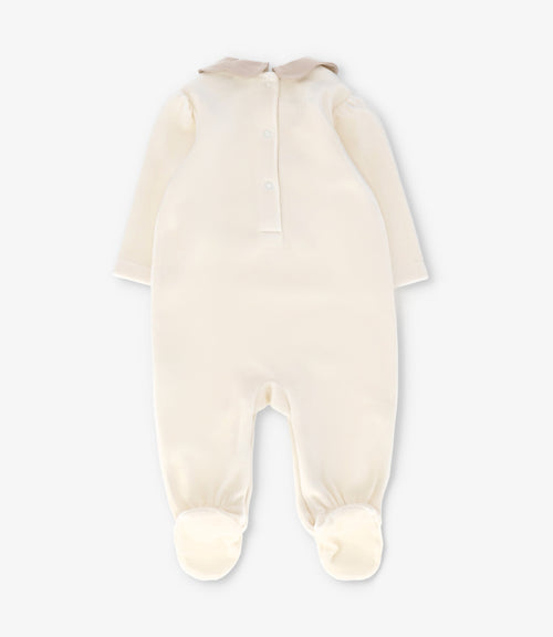 Enterito recien nacida con gatito 0 meses / Beige