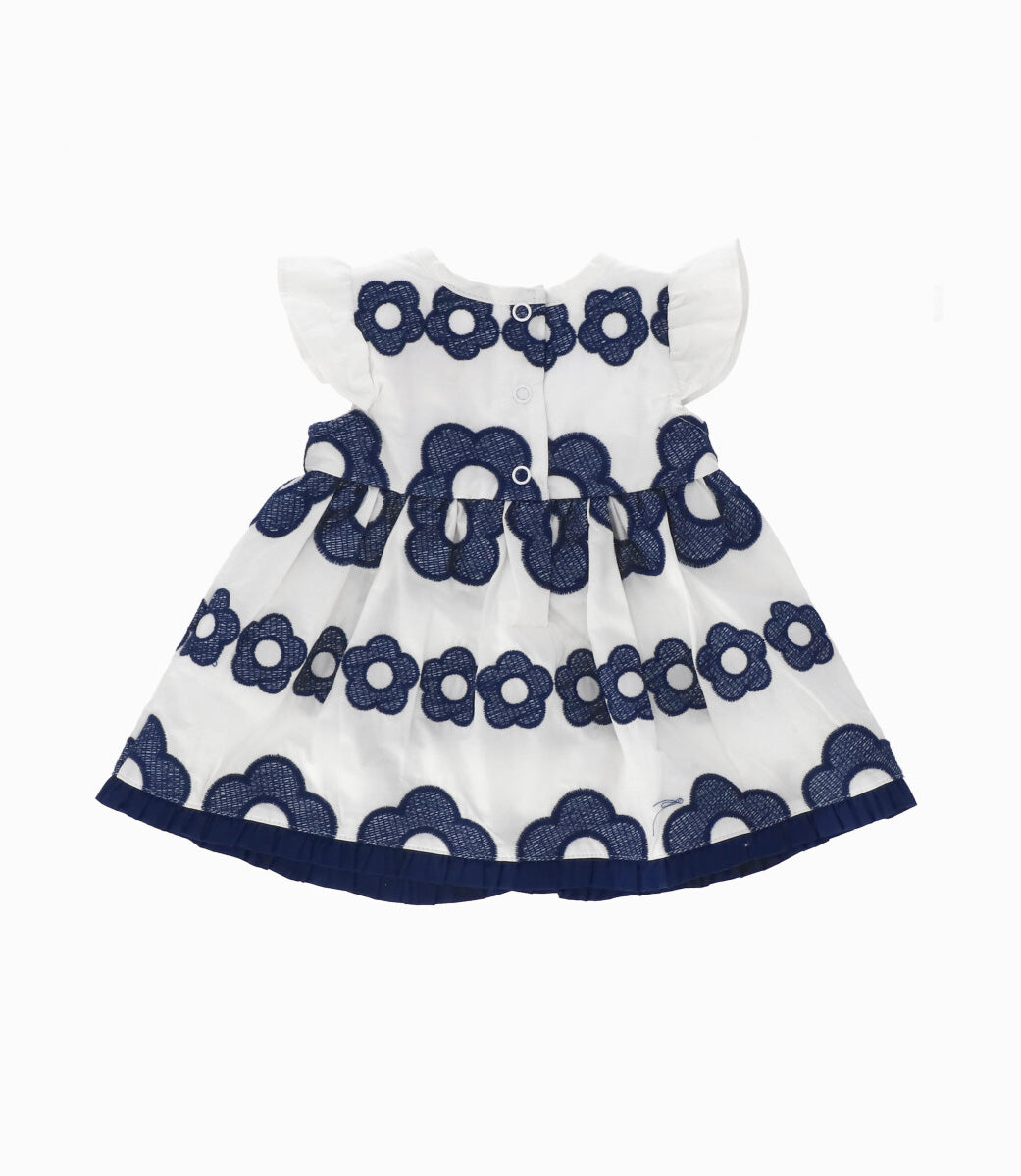Conjunto Recién Nacida Floreado 0 meses / Azul Marino