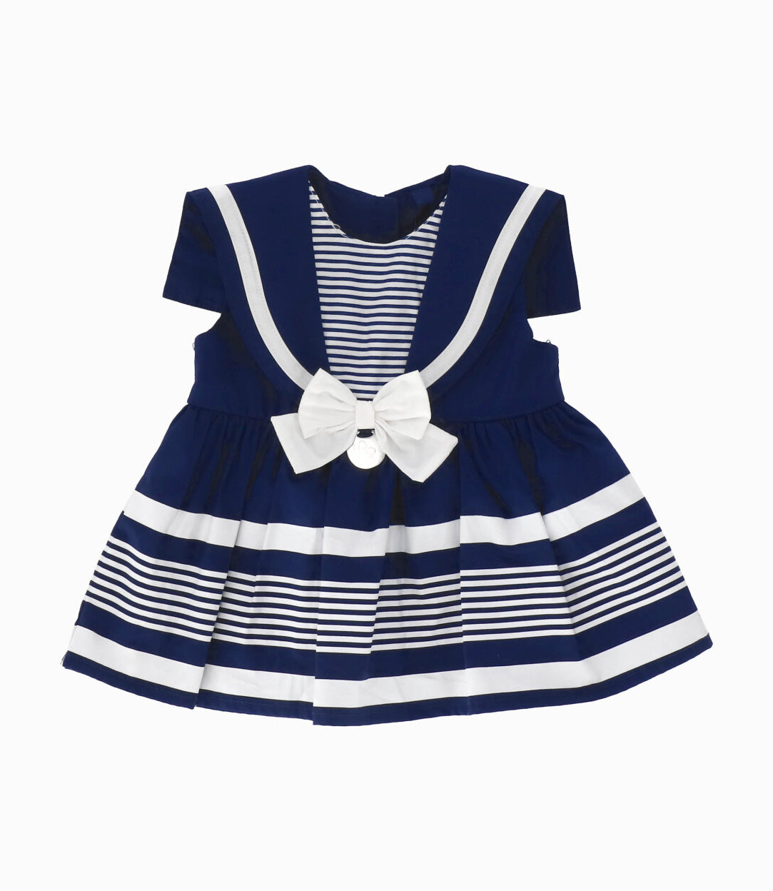 Conjunto Recién Nacida Rayado 0 meses / Azul Marino