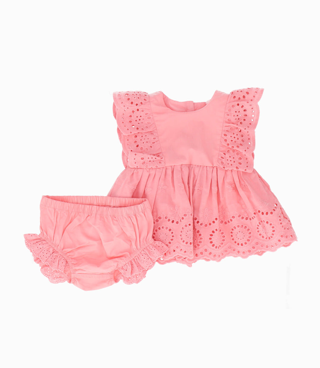 Conjunto Recién Nacida Con Vuelos 0 meses / Rosado