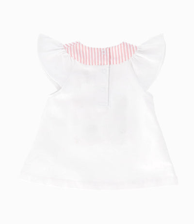 Conjunto Recién Nacida Con Conejos 0 meses / Rosado