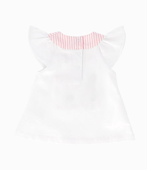 Conjunto Recién Nacida Con Conejos 0 meses / Rosado