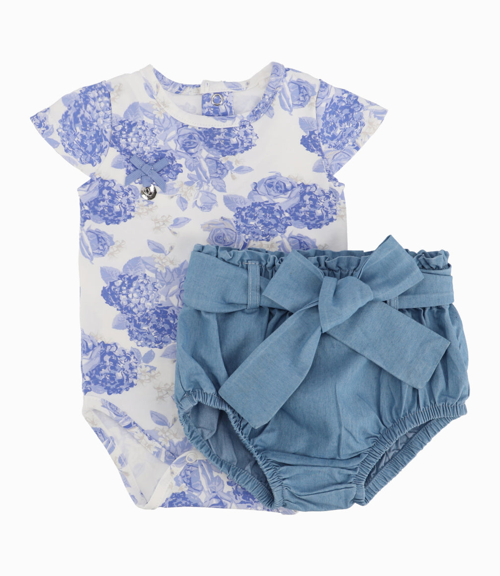 Conjunto Recién Nacida Con Body Y Calzón