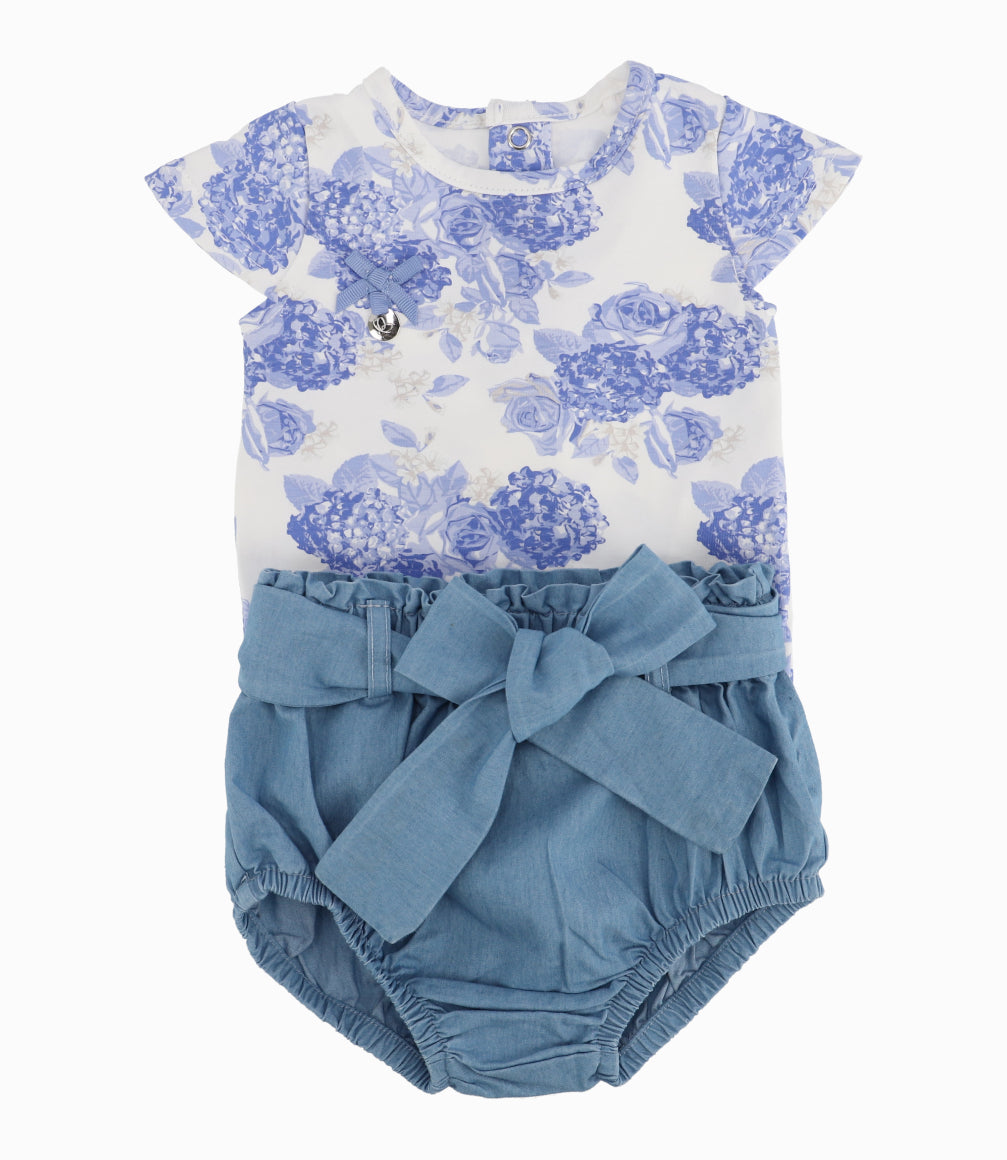 Conjunto Recién Nacida Con Body Y Calzón