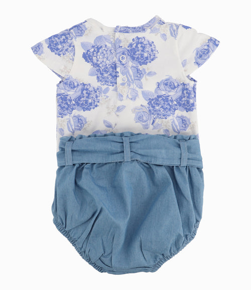 Conjunto Recién Nacida Con Body Y Calzón