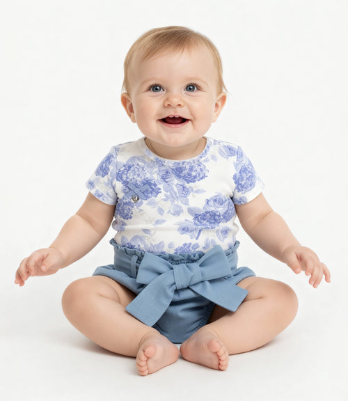 Conjunto Recién Nacida Con Body Y Calzón