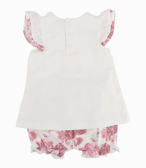 Conjunto Recién Nacida De Polera Y Calzón