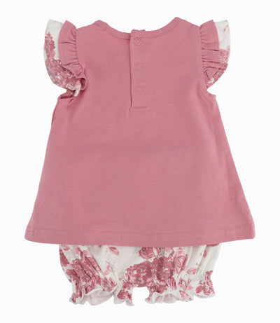 Conjunto Recién Nacida De Polera Y Calzón