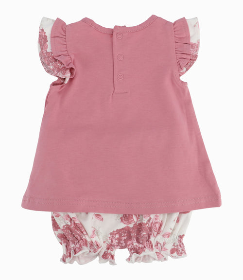 Conjunto Recién Nacida De Polera Y Calzón