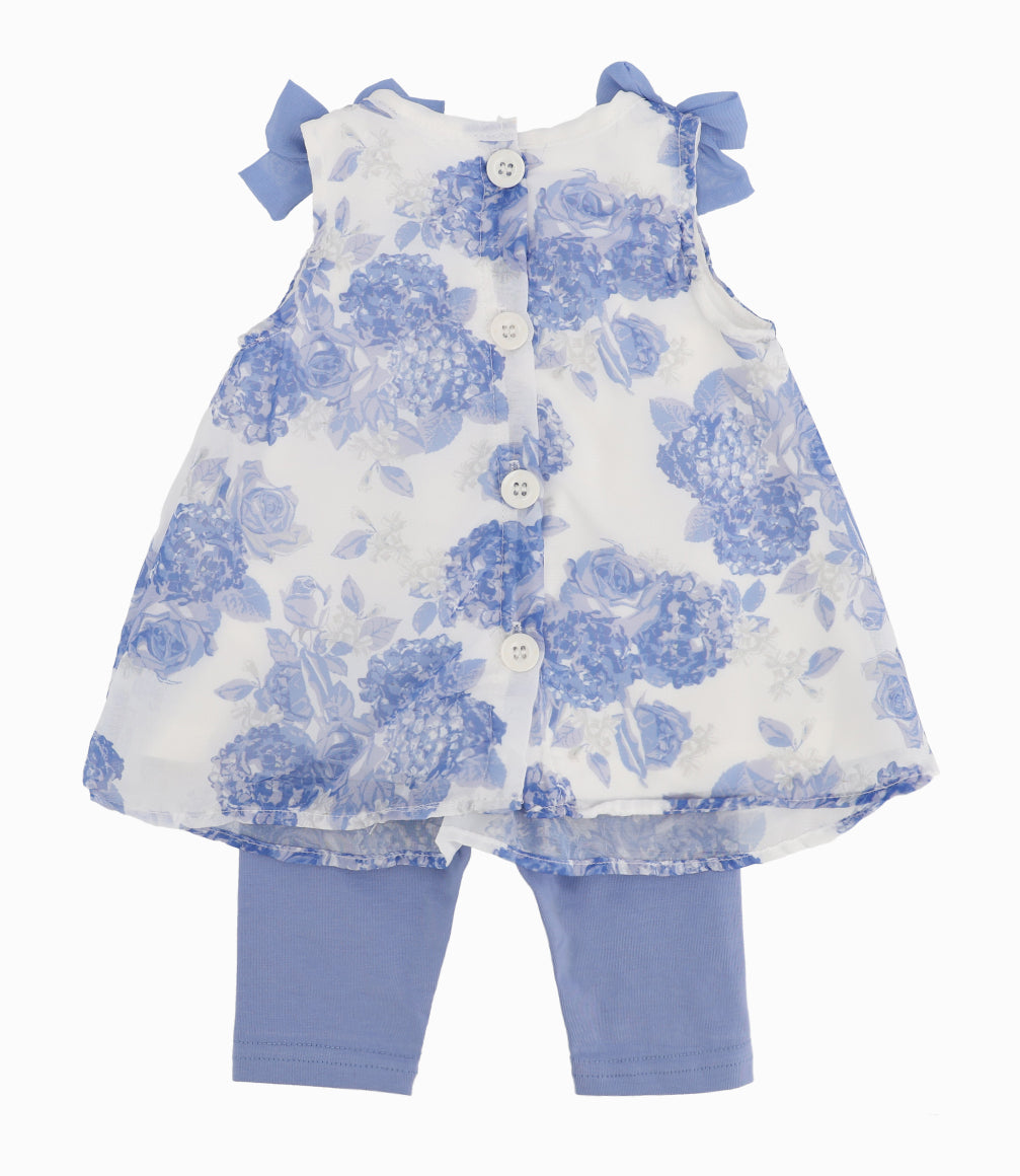 Conjunto Recién Nacida Floreado