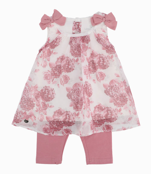 Conjunto Recién Nacida Floreado