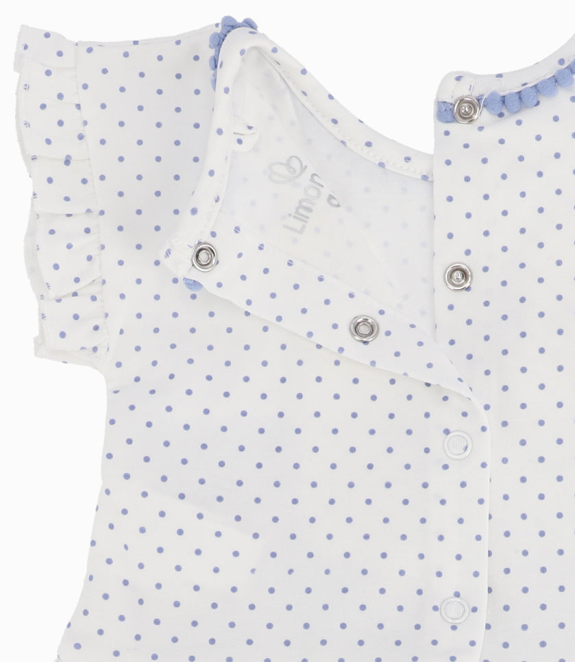 Conjunto Recién Nacida De Polera Y Calzas