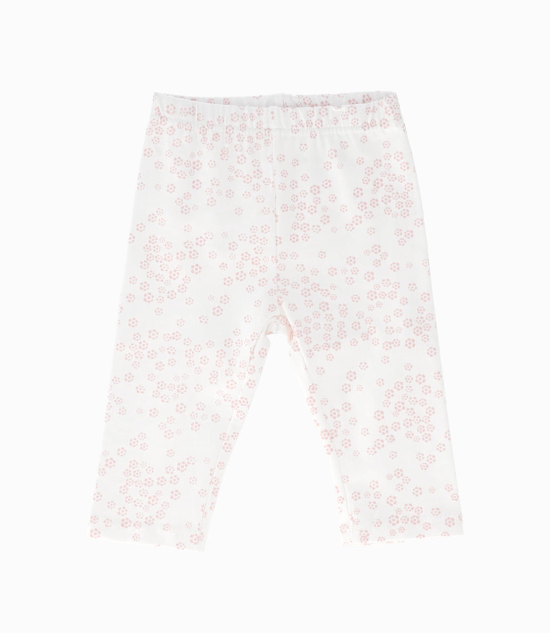 Conjunto recién nacida de polera y calzas 0 meses / Rosado