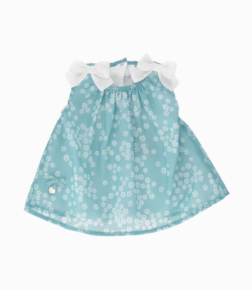 Conjunto recién nacida de top y calzas 0 meses / Menta