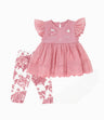 Conjunto Recién nacida con gato