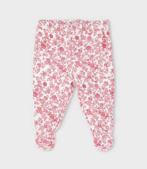 Conjunto recién nacida con vuelos bordados 0 meses / Coral