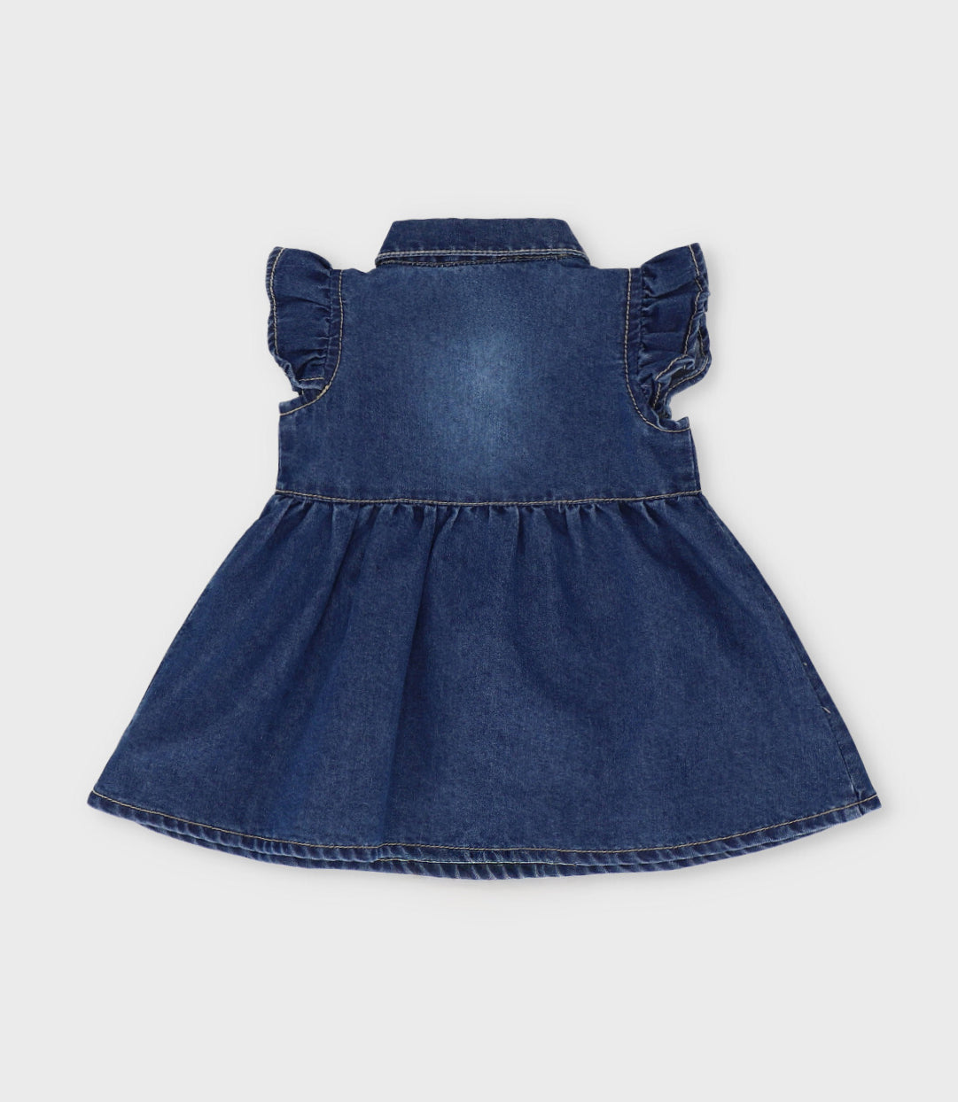 Conjunto recién nacida flores bordadas 0 meses / Azul Marino