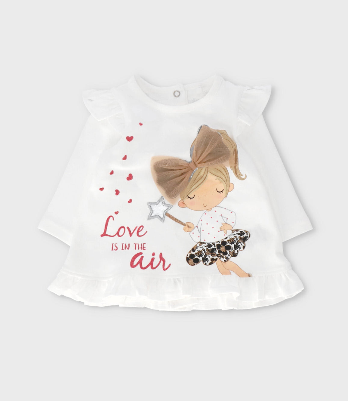 Conjunto recién nacida con estampado 0 meses / Negro