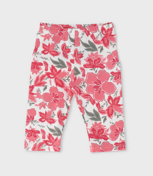 Conjunto recién nacida con estampado 0 meses / Coral