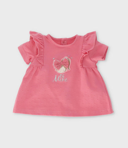 Conjunto recién nacida flores y vuelos