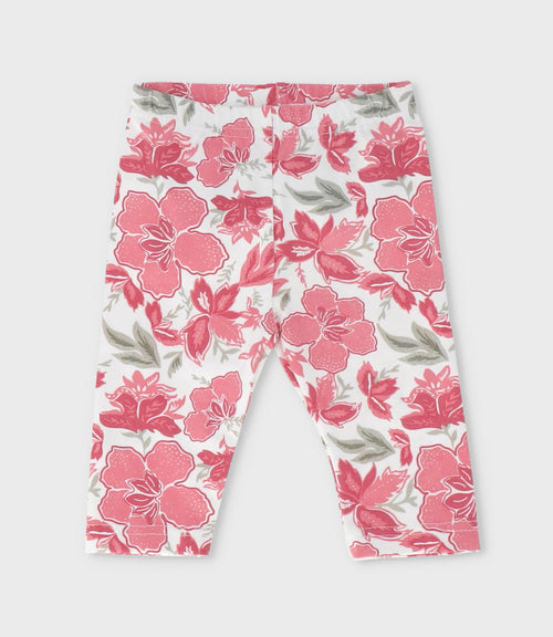 Conjunto recién nacida flores y vuelos 0 meses / Coral