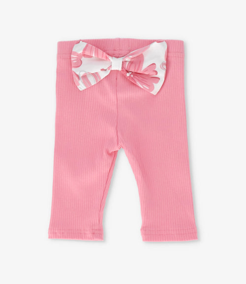 Conjunto recién nacida con flores y vuelos 0 meses / Rosado