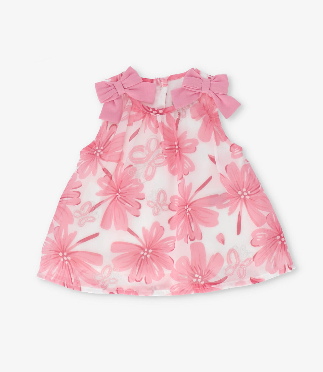 Conjunto recién nacida floreado 0 meses / Rosado