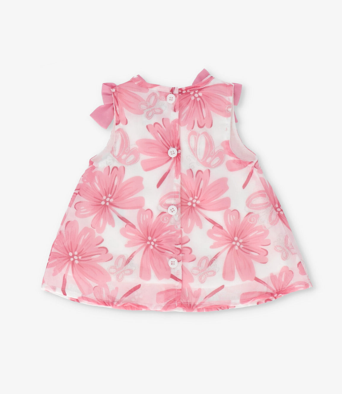 Conjunto recién nacida floreado 0 meses / Rosado