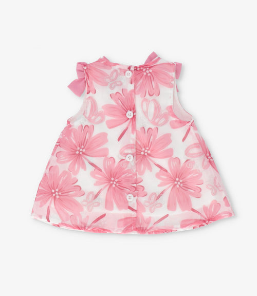 Conjunto recién nacida floreado 0 meses / Rosado