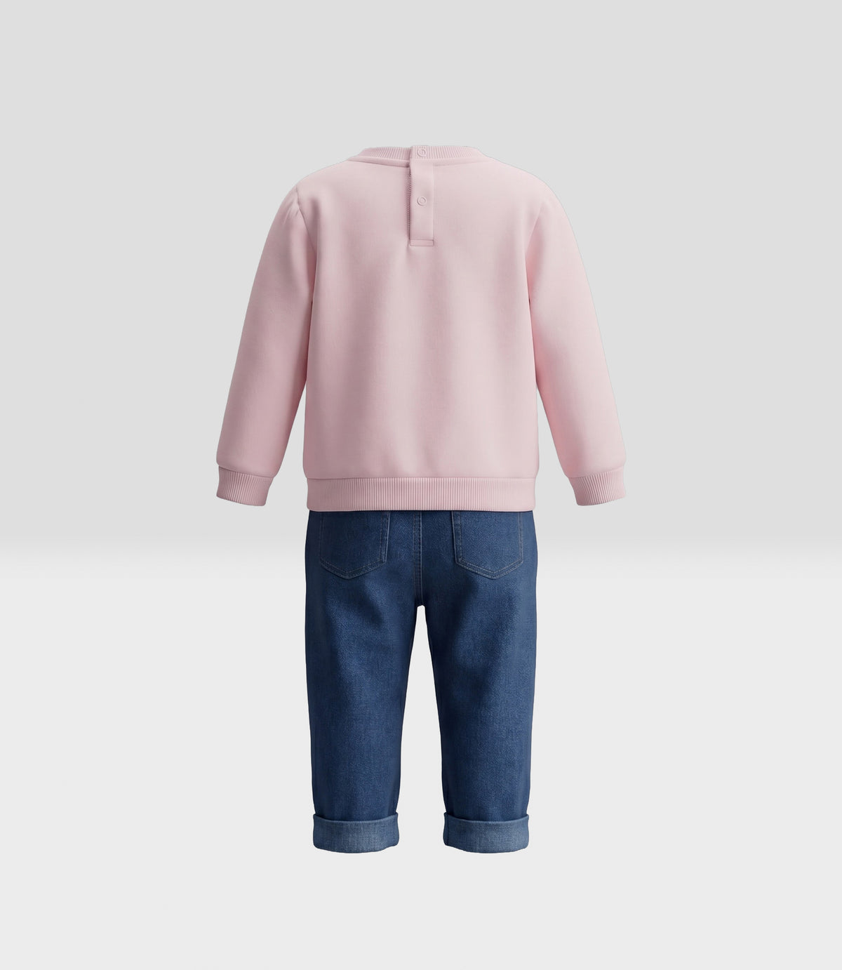 Conjunto recién nacida con lazos 0 meses / Rosado