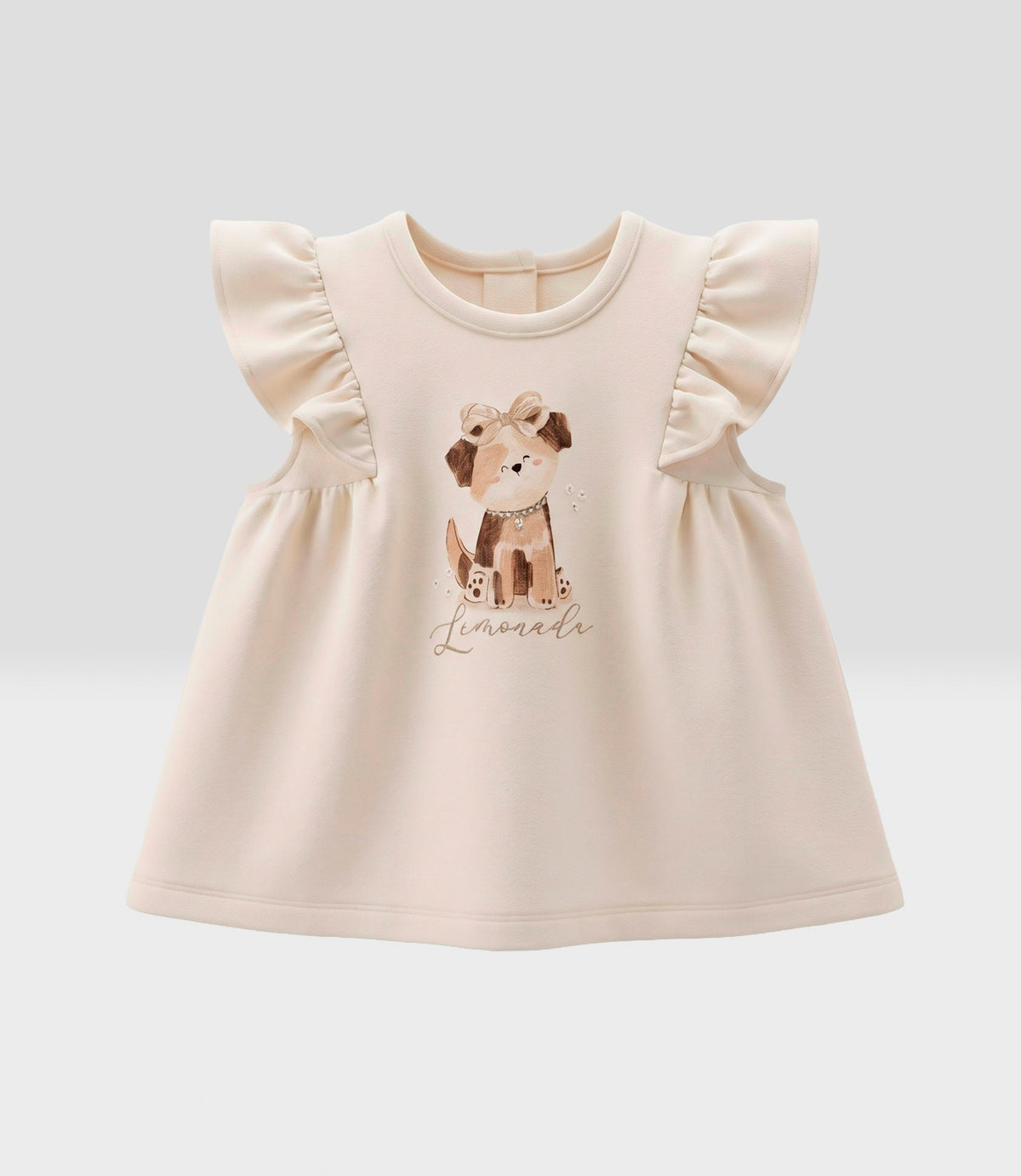 Conjunto recién nacida con flores 0 meses / Beige