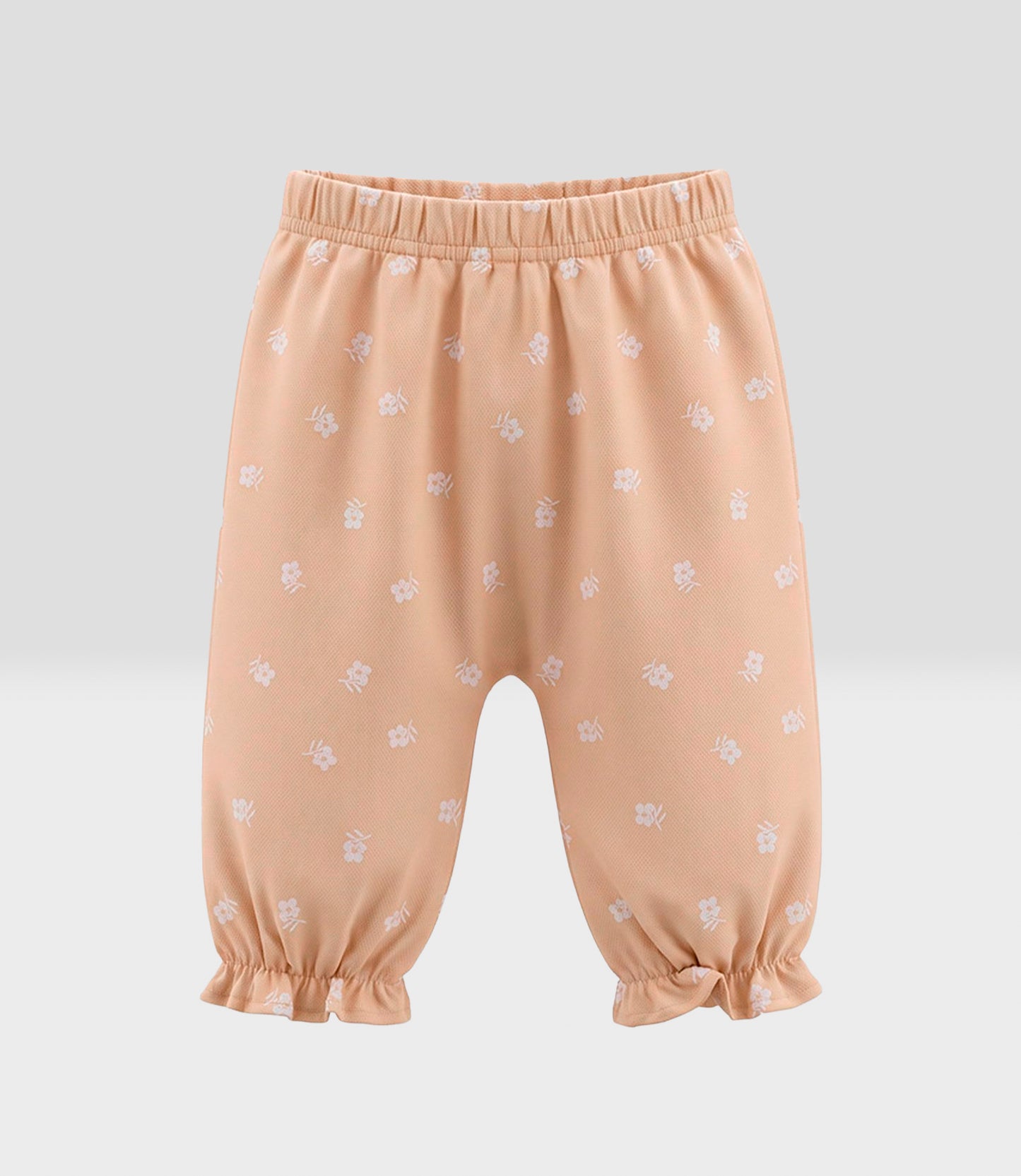 Conjunto recién nacida con flores 0 meses / Beige
