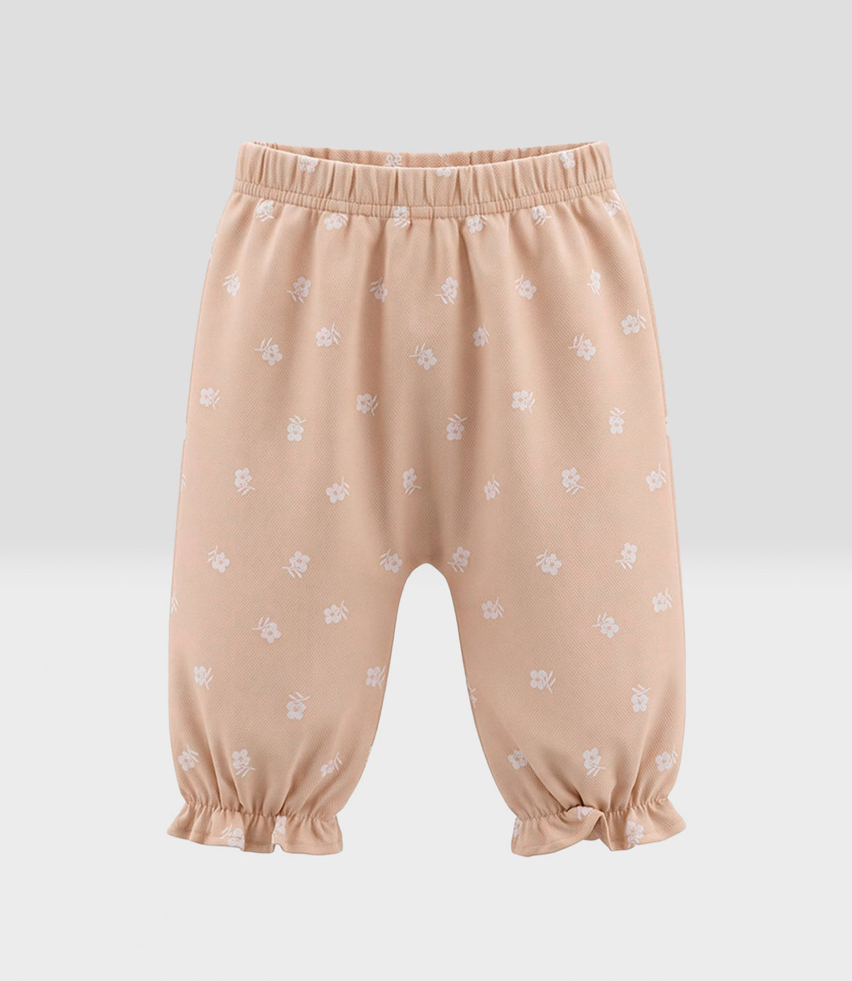 Conjunto recién nacida con flores 0 meses / Beige