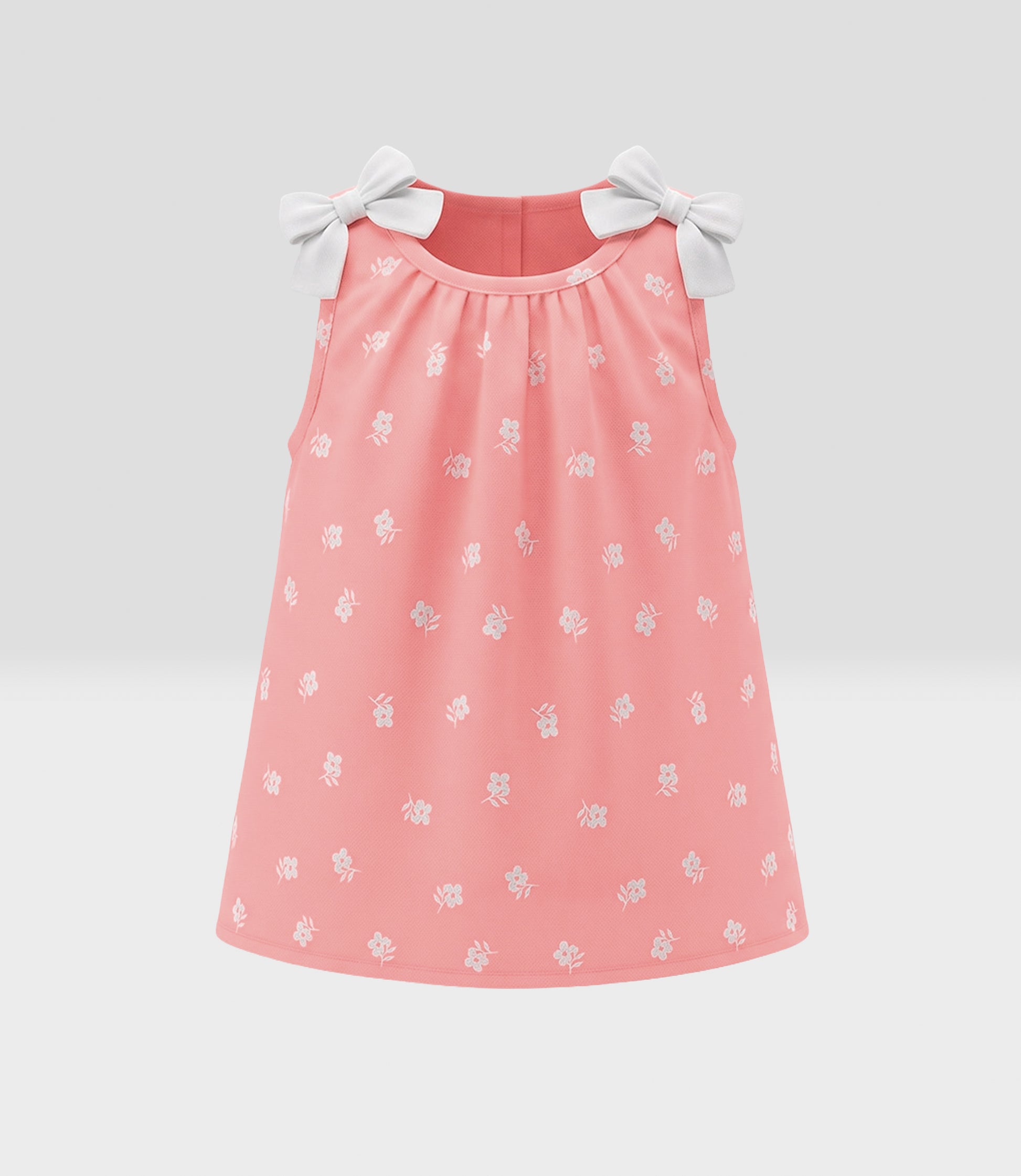 Conjunto recién nacida con flores 0 meses / Coral