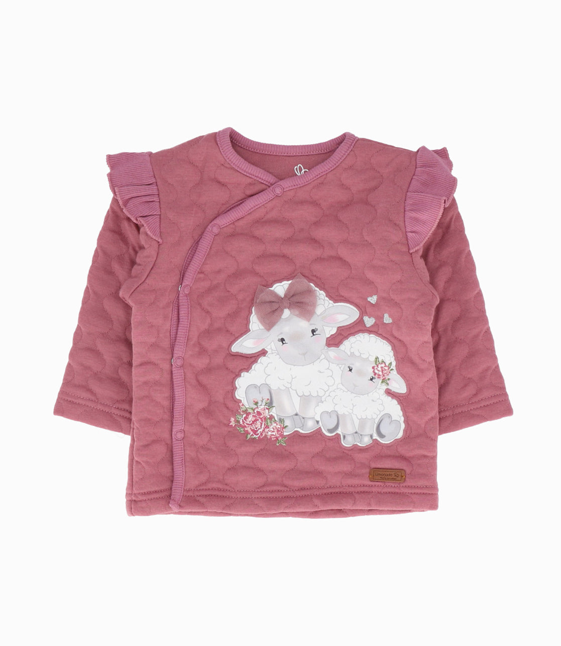 Conjunto recién nacida 3 piezas 0 meses / Burdeo