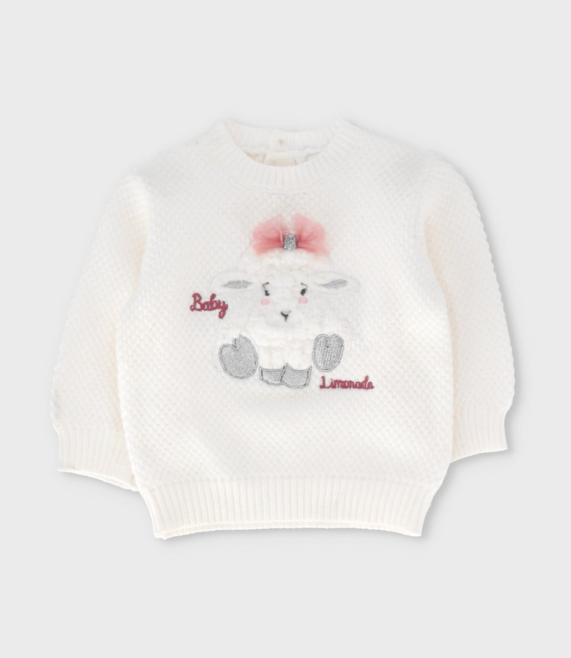 Conjunto recién nacida tejido 0 meses / Blanco