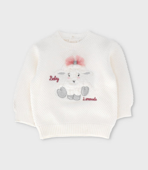 Conjunto recién nacida tejido 0 meses / Blanco