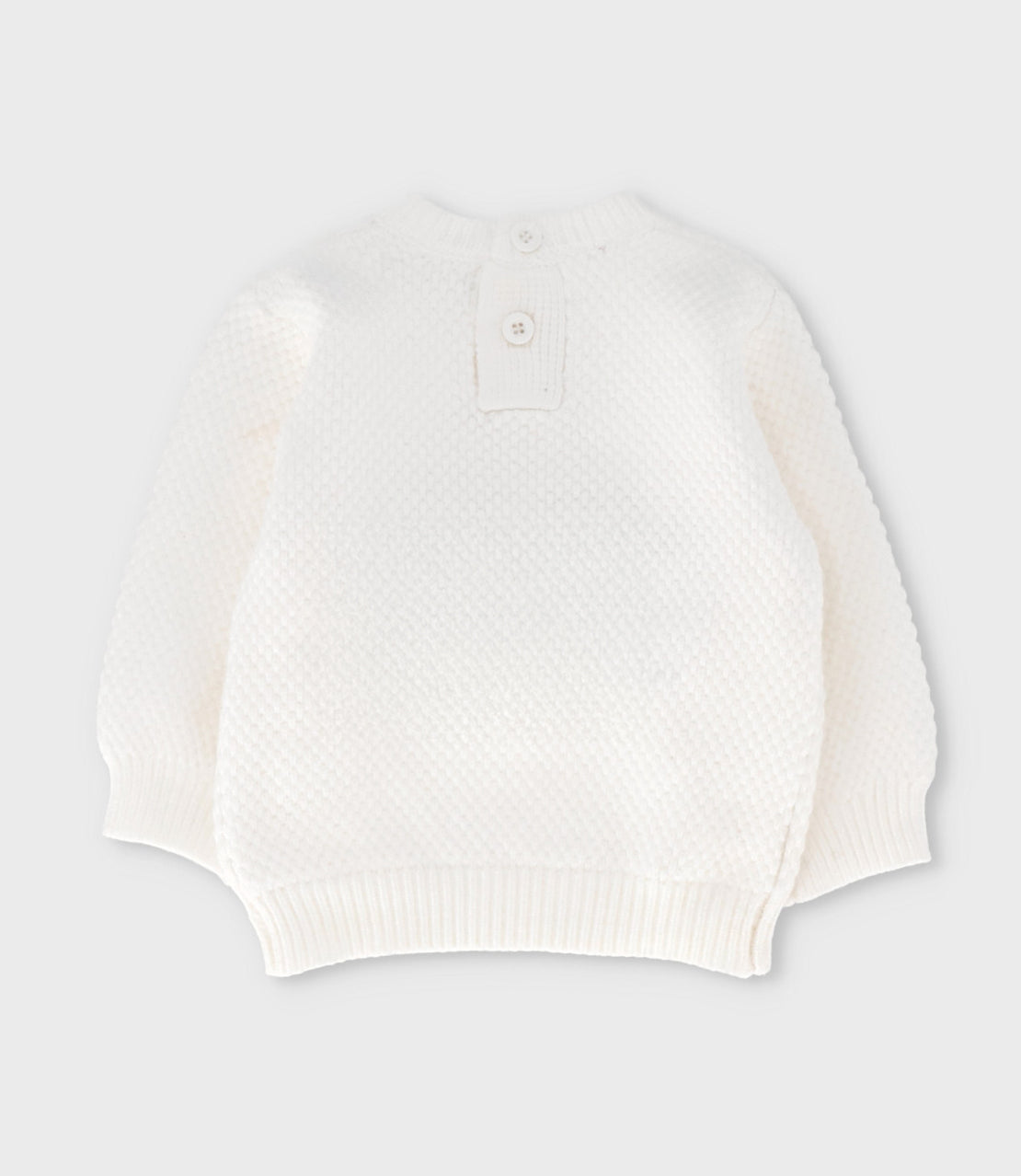 Conjunto recién nacida tejido 0 meses / Blanco