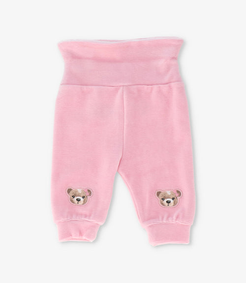 Conjunto recién nacida con oso