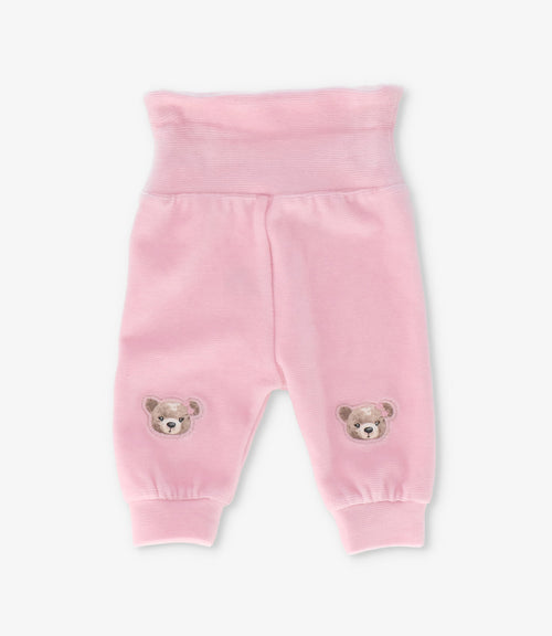 Conjunto recién nacida con oso