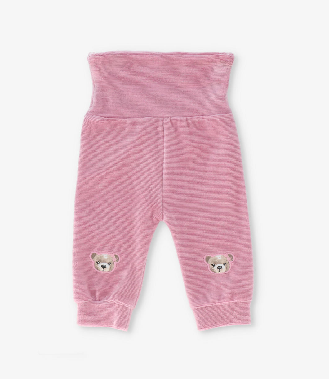 Conjunto recién nacida con oso
