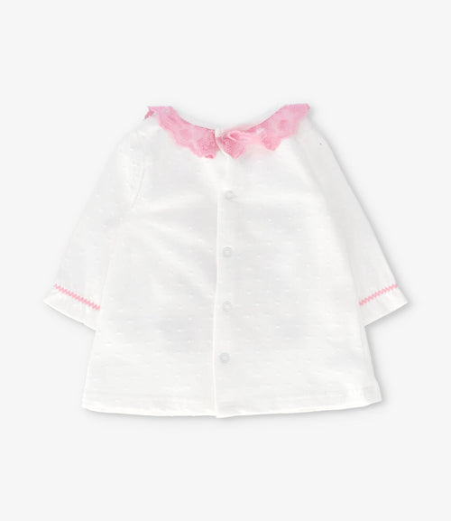 Conjunto recién nacida con oso