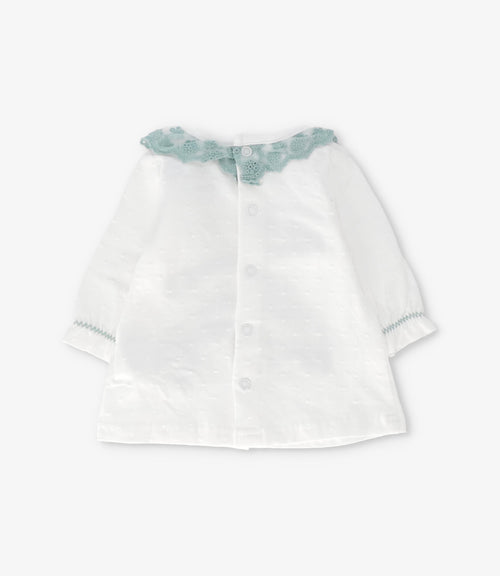 Conjunto recién nacida con oso