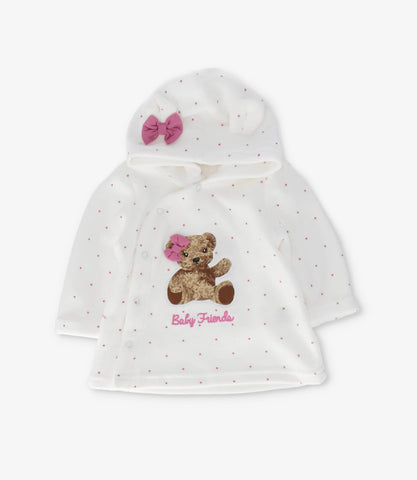 Conjunto recién nacida con oso