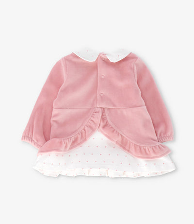 Conjunto recién nacida con conejos 0 meses / Rosado