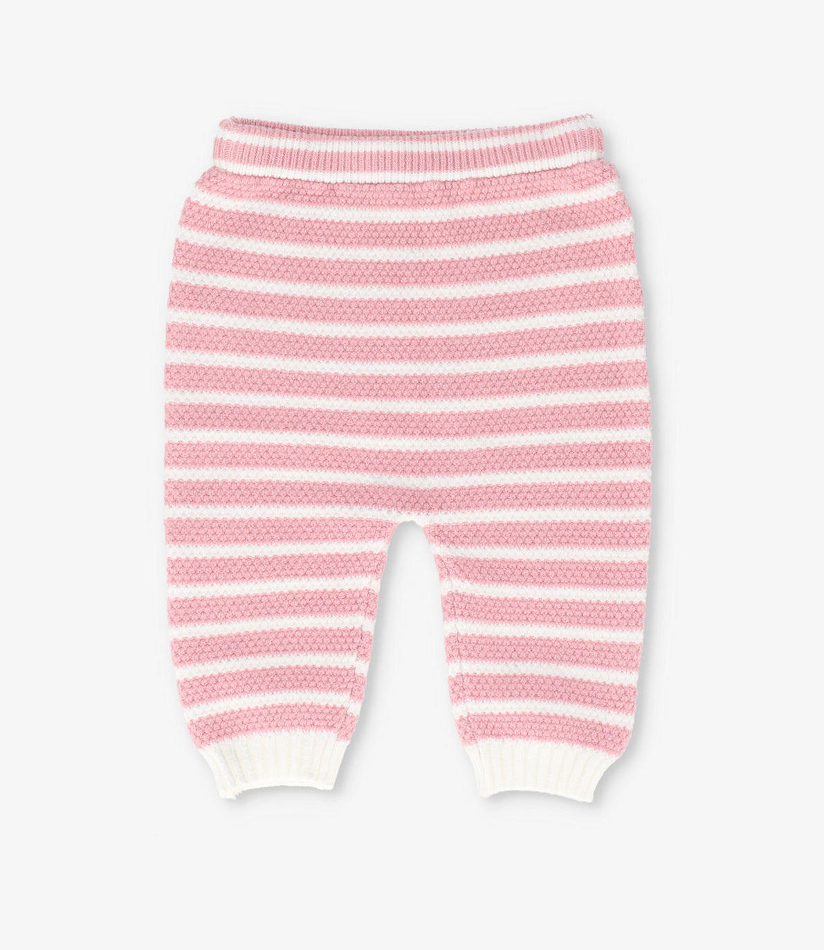 Conjunto recién nacida tejido con conejo 0 meses / Rosado