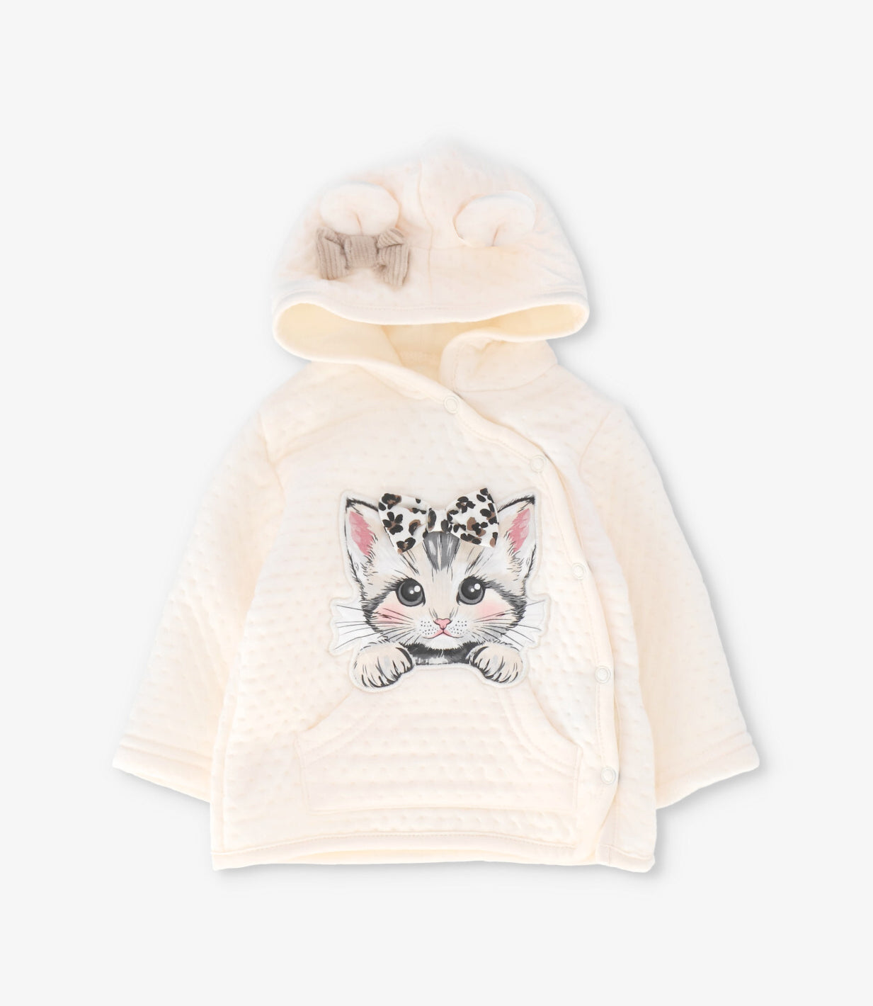 Conjunto recien nacida con gatito 0 meses / Beige