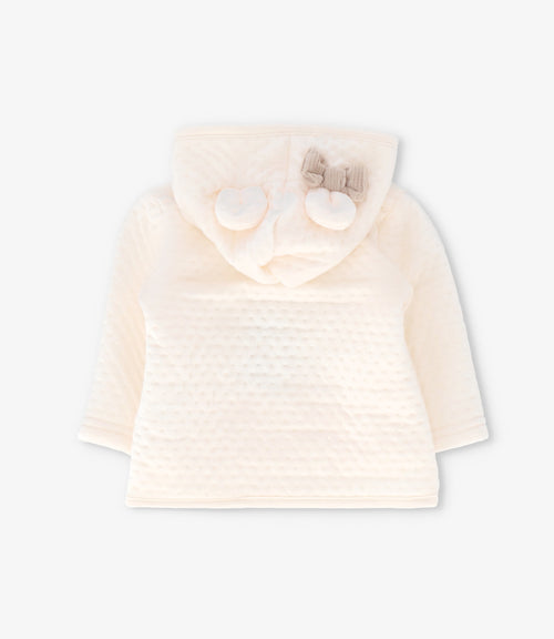 Conjunto recien nacida con gatito 0 meses / Beige