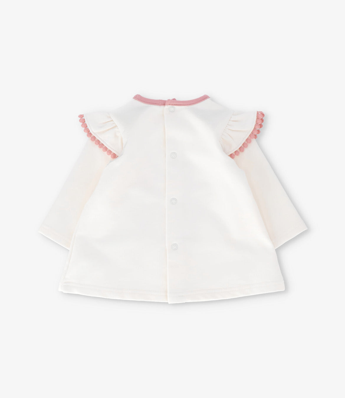 Conjunto recién nacida con perro 0 meses / Palo Rosa
